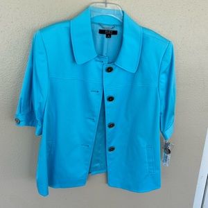 Alex Marie short sleeve blazer jacket